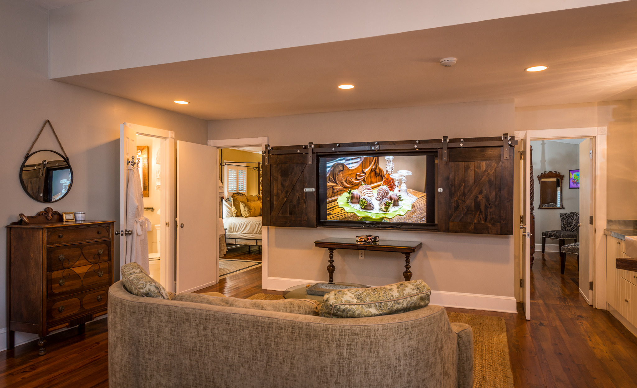 Carriage Way Cottage living room